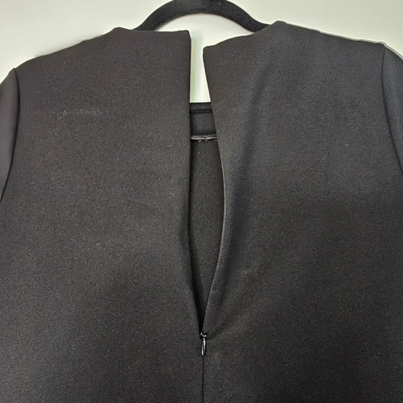 J. McLaughlin Women's Shift Dress Black Short Sleeve Size Small - Picture 8 of 14